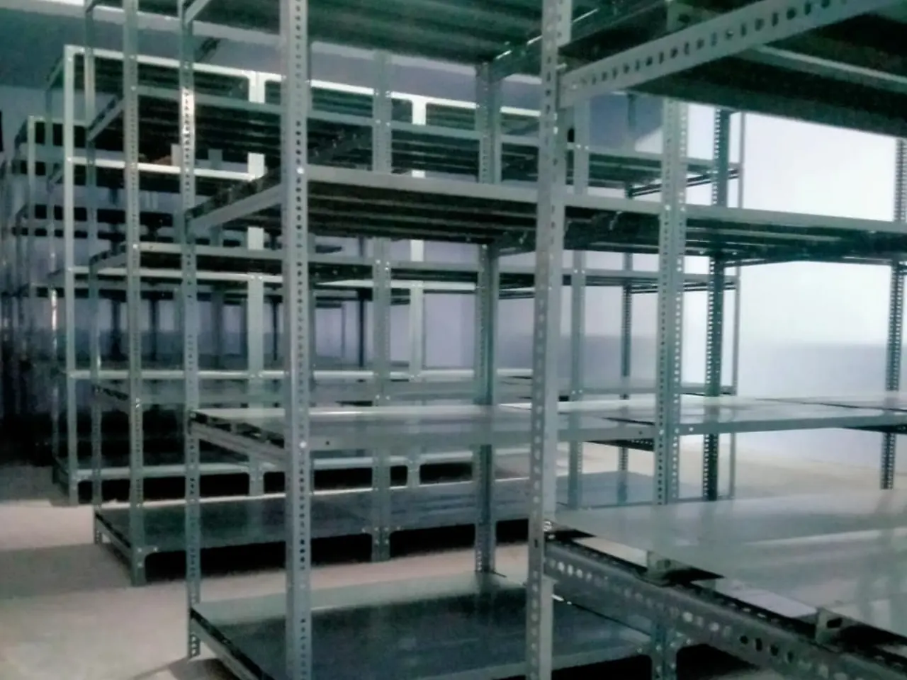 Heavy Duty and Slotted Angle Racks Installation Kanpur